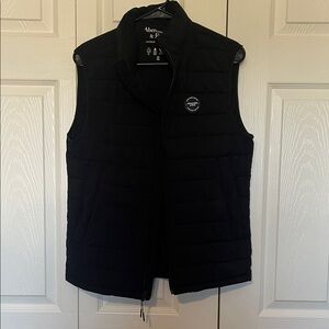 Abercrombie & Fitch Men's Black Puffer Vest